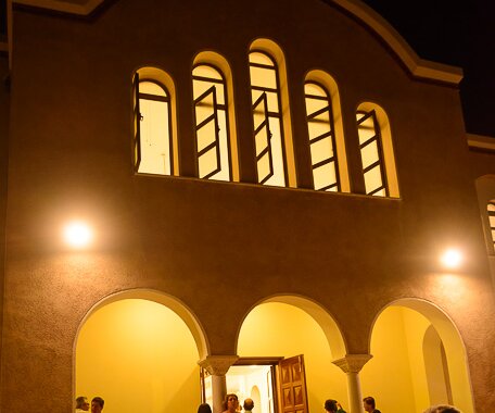 _DSC0070 At church in the evening.