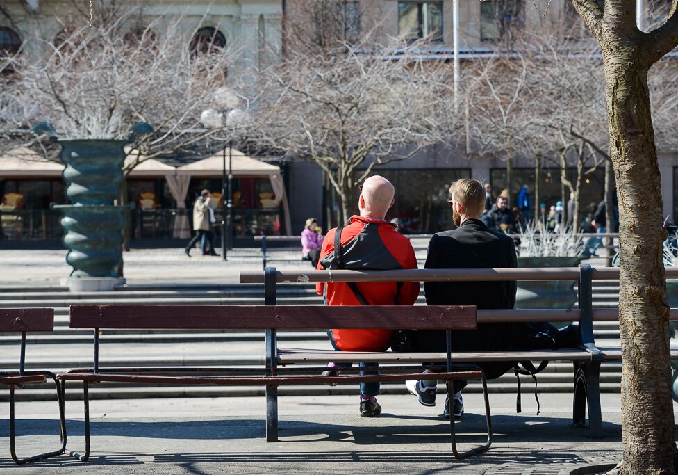 Stockholm in April