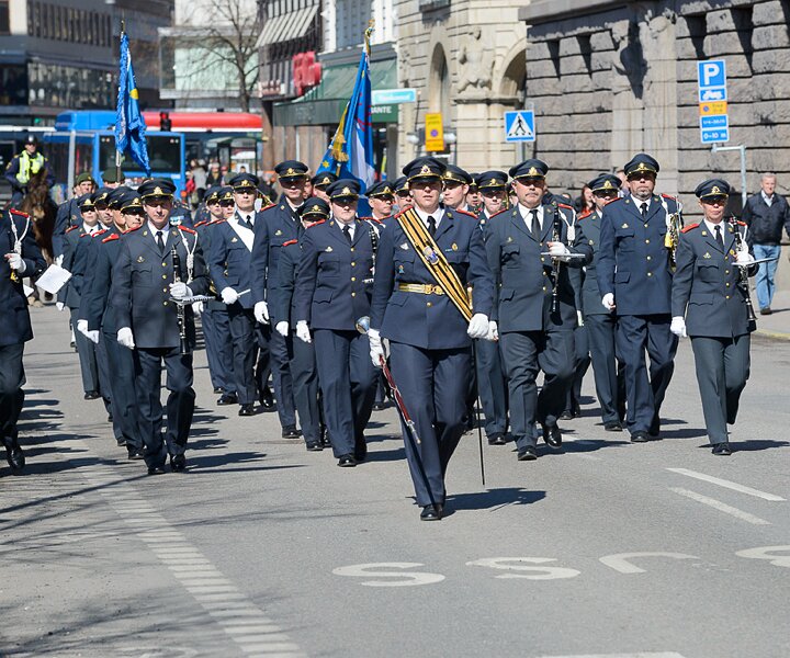 _DSC0023 March of the Royal Guards in Stockholm.