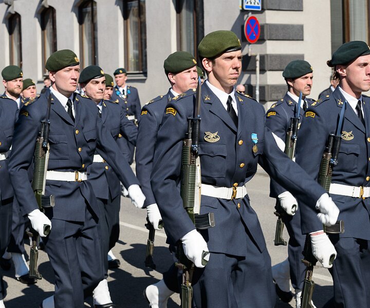 _DSC0032 March of the Royal Guards in Stockholm.