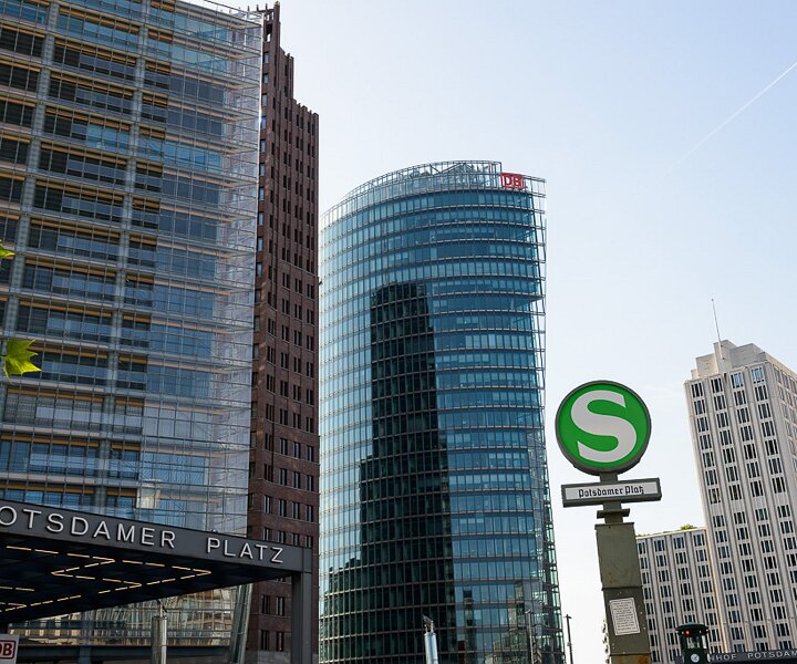 _DSC0135 High rise buildings at Potsdamer Platz.