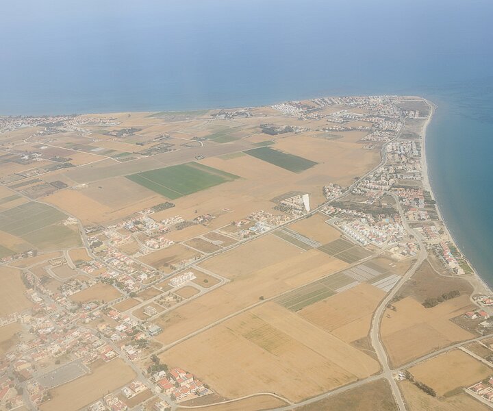 _DSC0010 View after takeoff from Larnaca airport.