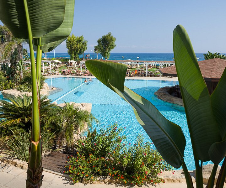 _DSC0008 View over the pool at Capo Bay Hotel .