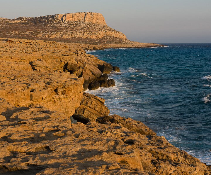 _DSC0053 The viewpoint at Cavo Greco, as seen from the sea caves area.