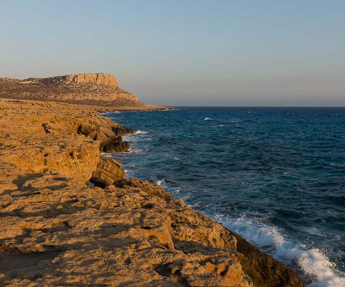 _DSC0056 The viewpoint at Cavo Greco in the background.