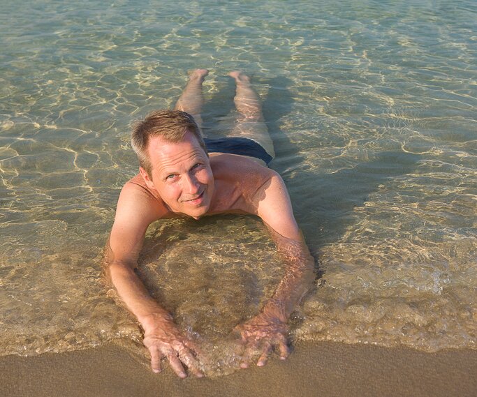 _DSC0073 Arto at Fig Tree Bay.