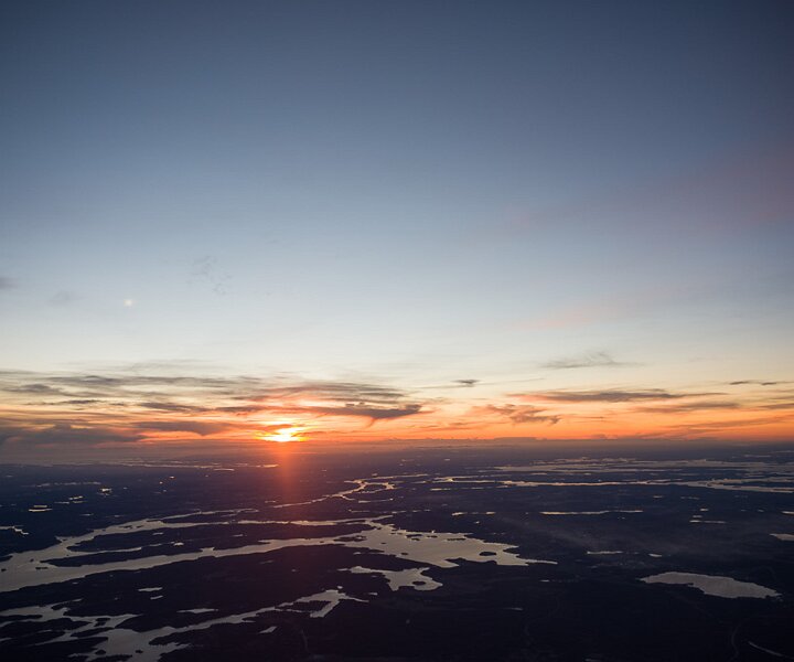 _DSC0007 View after take off, as the sun sets early in the afternoon.