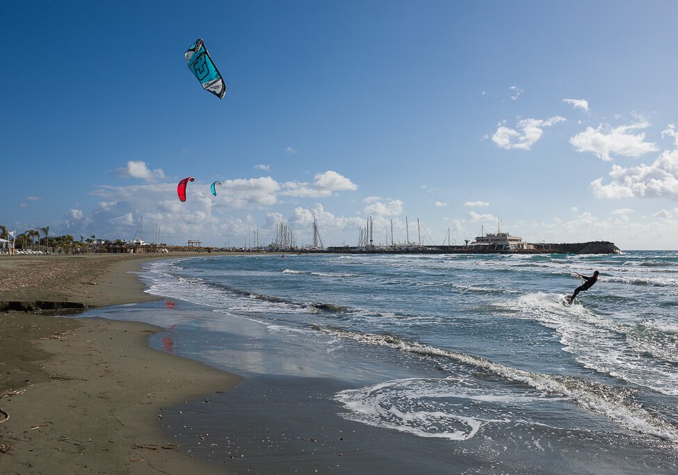 In Limassol, 28/12 By St Raphael Marina and at Limassol Marina, December 28.