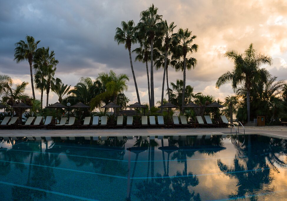 Amathus hotel, 30/12 At Amathus Beach Hotel in Limassol, December 30.