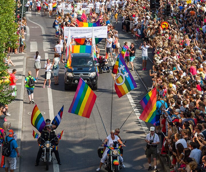 _DSC0022 Bikers in the Pride Parade.