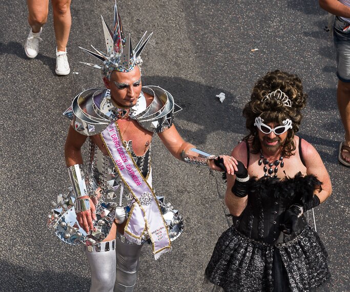 _DSC0072 Participants in the Pride Parade.