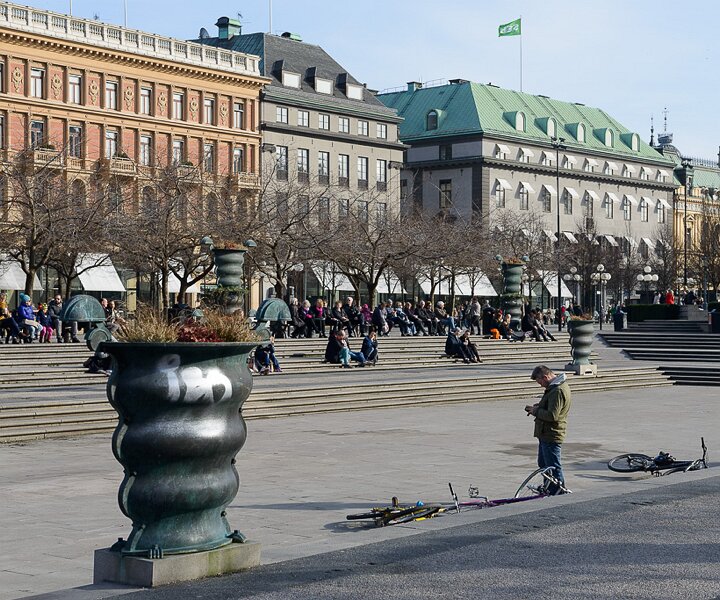 _DSC0029 Early spring in Kungsträdgården.
