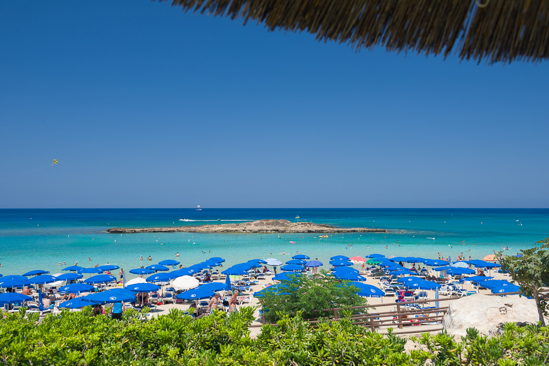 At Capo Bay hotel in July