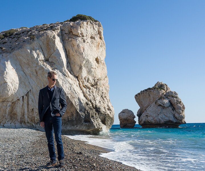 _DSC1992 Arto at Petra Tou Romiou (the Roman's rock).