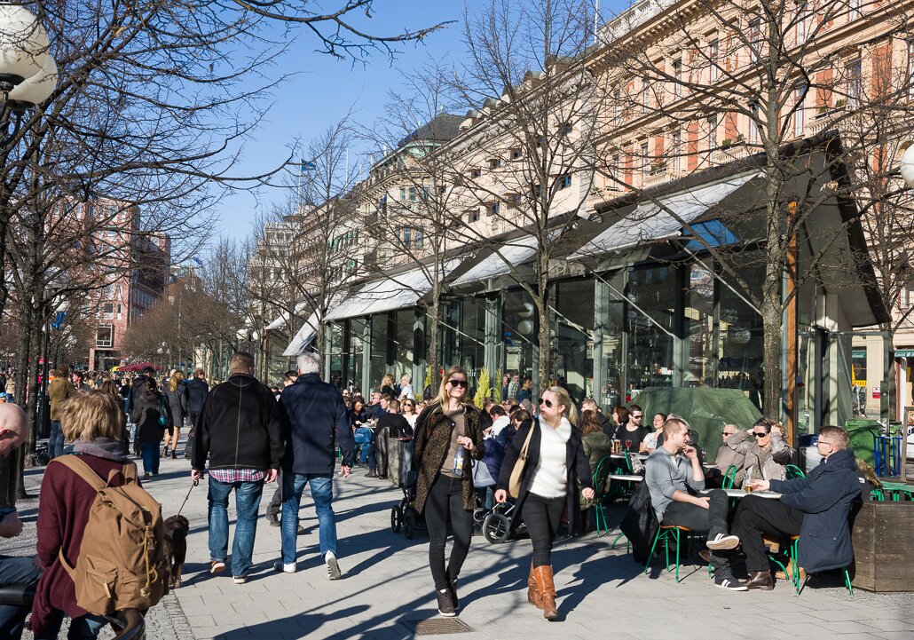 Stockholm in March Spring in Stockholm.