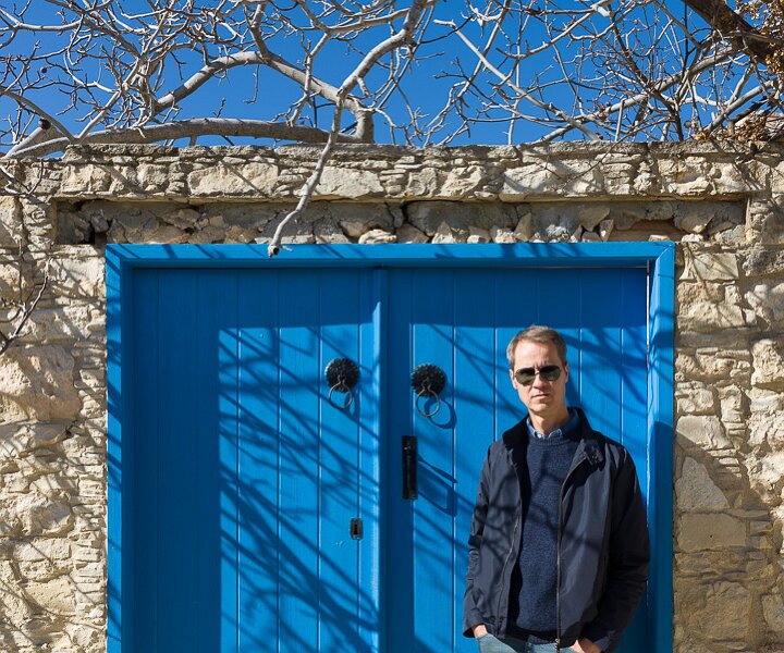 _DSC2361 Arto on excursion to the village of Lofou.