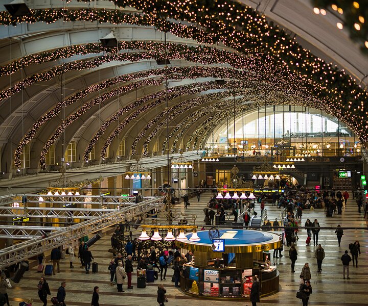 _DSC0677 At the central train station in Stockholm.
