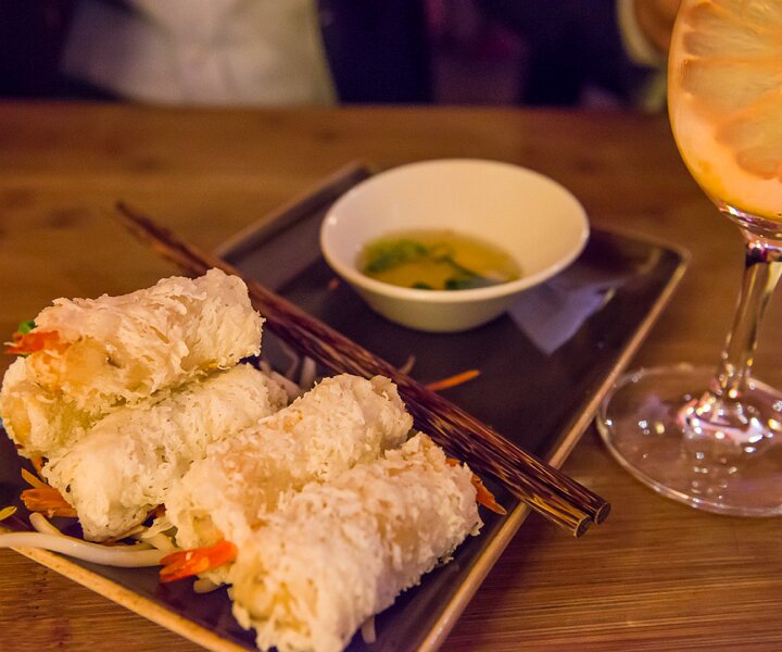 _DSC3208 Delicious spring rolls at Monsieur Vuong in Berlin.
