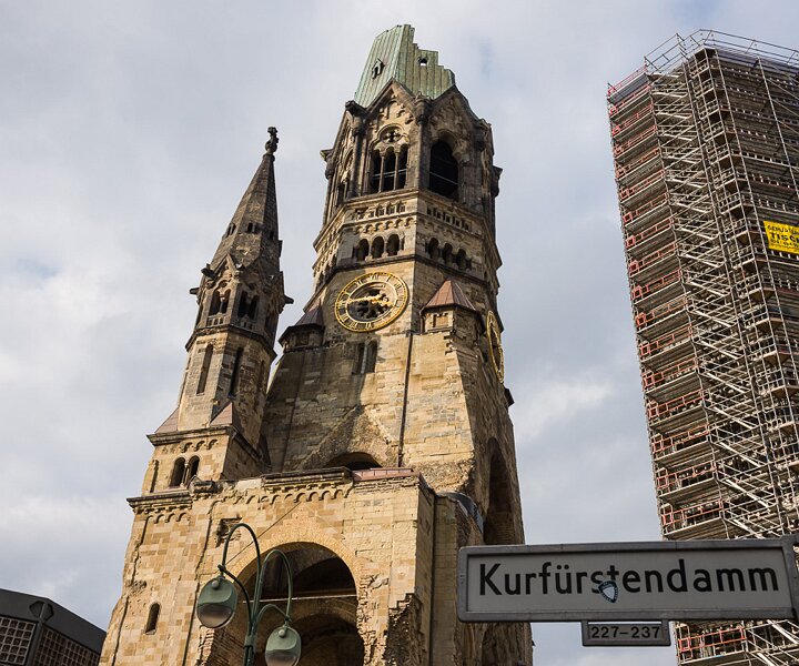 _DSC3235 The Kaiser Wilhelm Memorial Church on Kurfürstendamm.