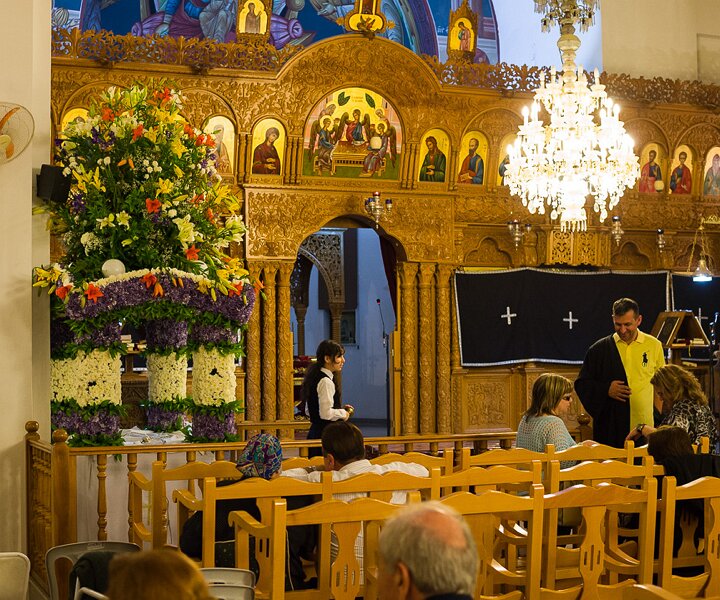_DSC1034 At the church in Limassol on Good Friday.