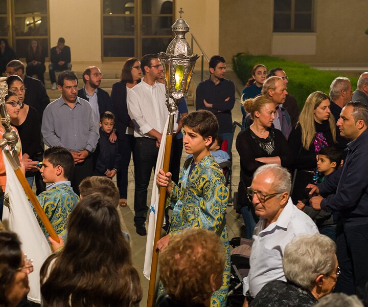 _DSC1044 At the church in Limassol on Good Friday.