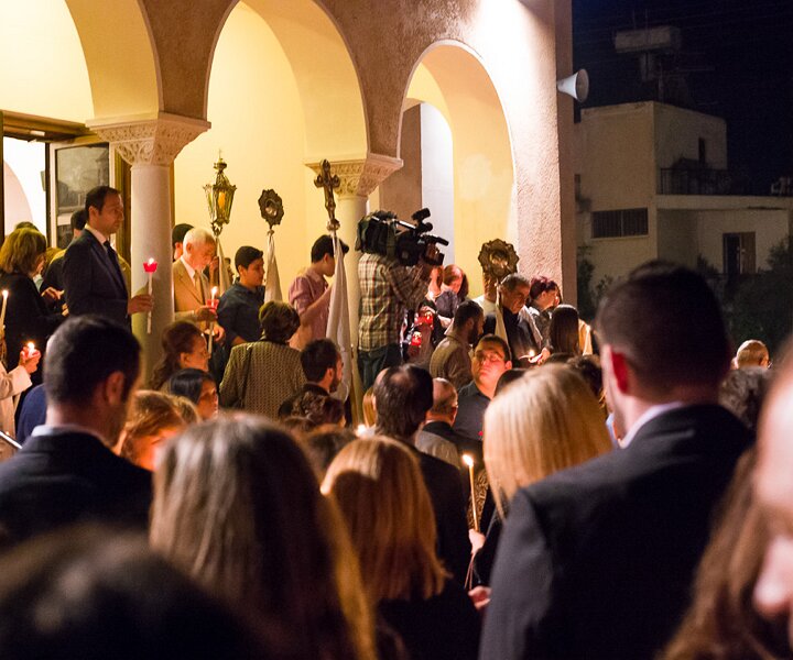 _DSC1071 At the church in Limassol on Holy Saturday, as the Holy Light arrives..