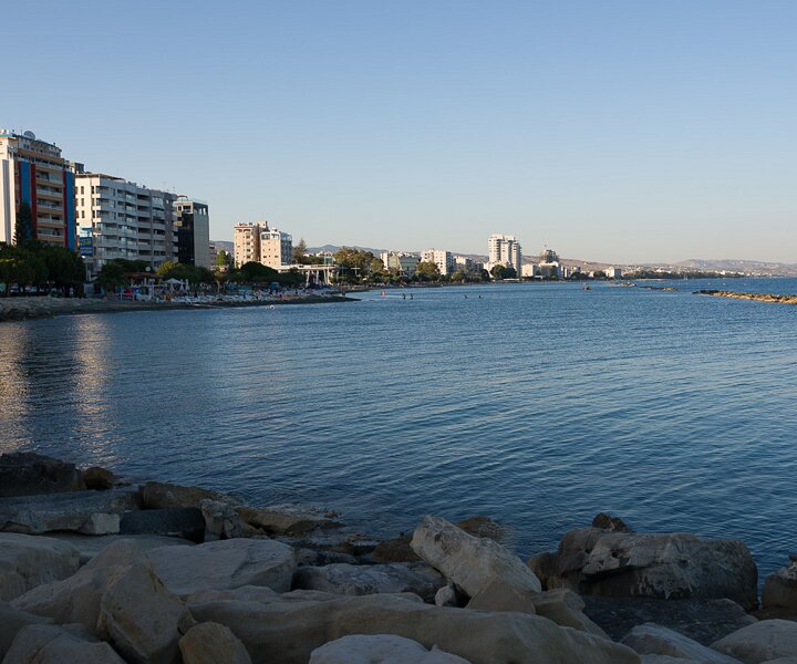 _DSC4150 Limassol seafront at sunset.