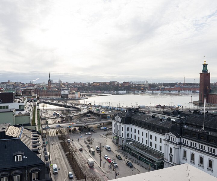 _DSC7814 View of Stockholm from the terrace of Scandic Continental.