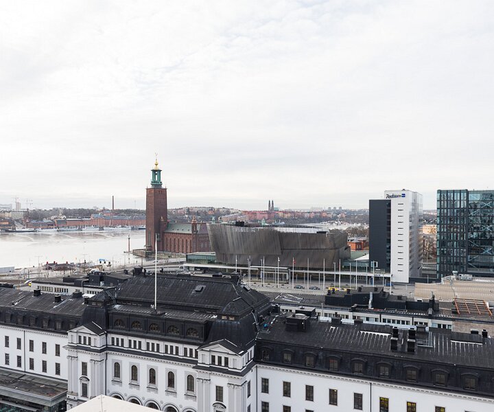 _DSC7815 View of Stockholm from the terrace of Scandic Continental.