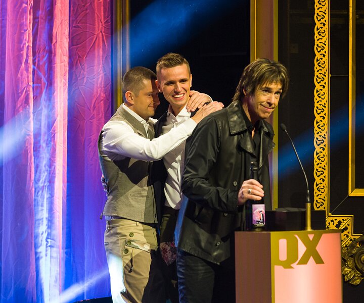 _DSC1278 Jakup and Dawid from Poland meeting their idol Per Gessle of Roxette.