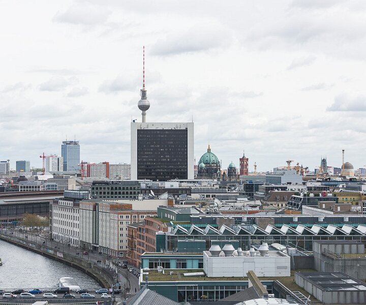 _DSC8028 View from the glass dome of the Reichstag building in Berlin.