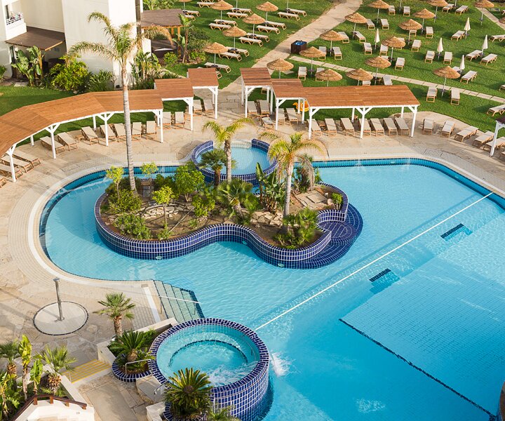 _DSC8283 View of the pool area at Capo Bay hotel.