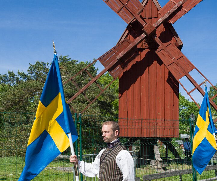 _DSC9113 Celebrations at Skansen on Sweden's national day.