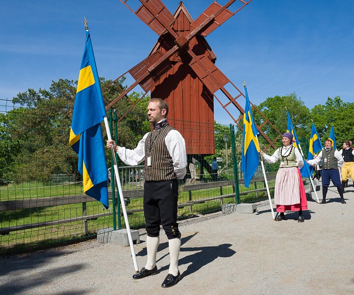 _DSC9120 Celebrations at Skansen on Sweden's national day.