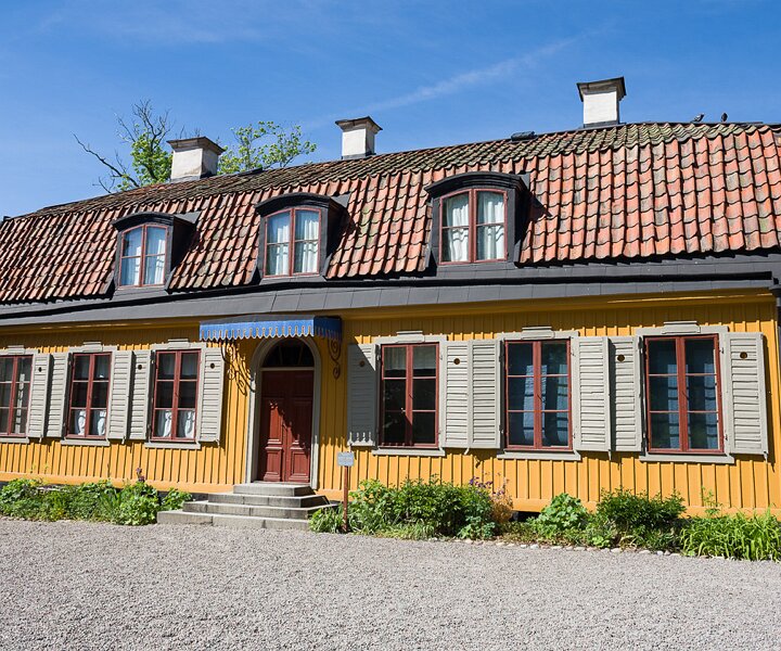 _DSC9126 Traditional old Swedish house at Skansen.