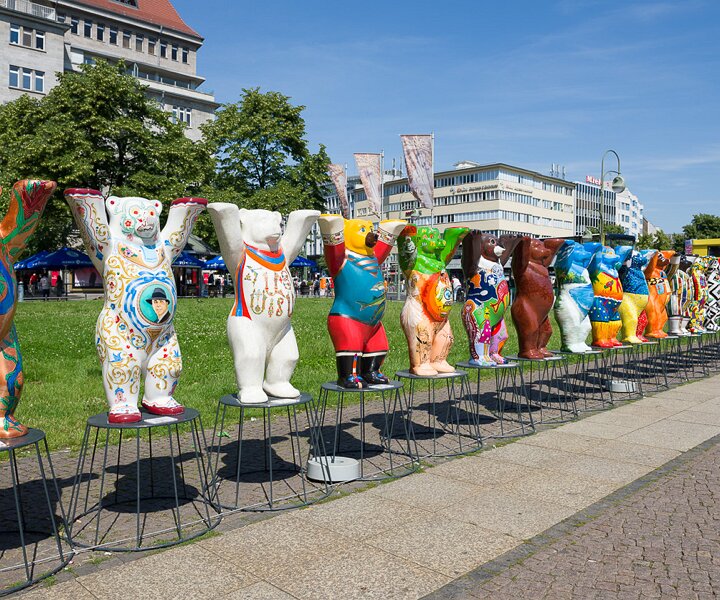 _DSC9188 The United Buddy Bears exhibition at Wittenbergplatz in Berlin.