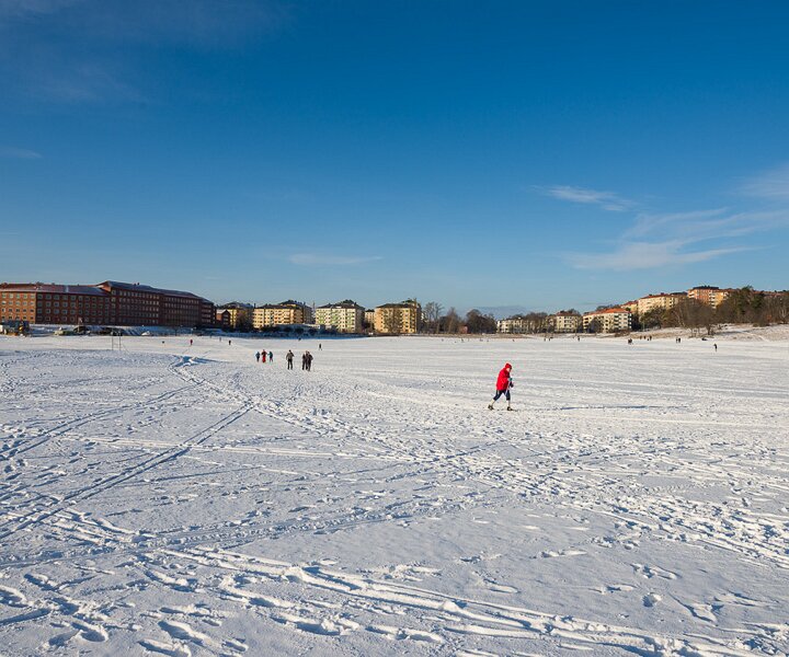 _DSC1237 At Gärdet on a cold and sunny day in January.
