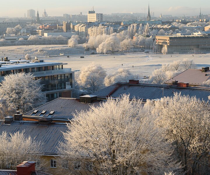 _DSC1539 View at Gärdet on a freezing cold day in January.