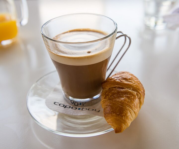 _DSC0051 Coffee and croissant.