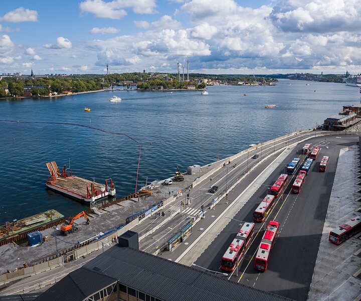 _DSC1824 View of Stadsgårdskajen and Djurgården from Katarinahissen.