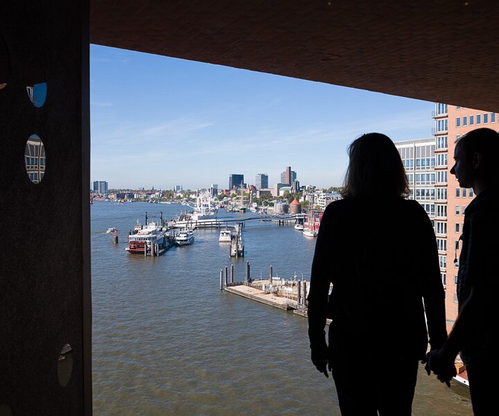 _DSC2731 Gazing out on Hamburg from the Elbphilharmonie.