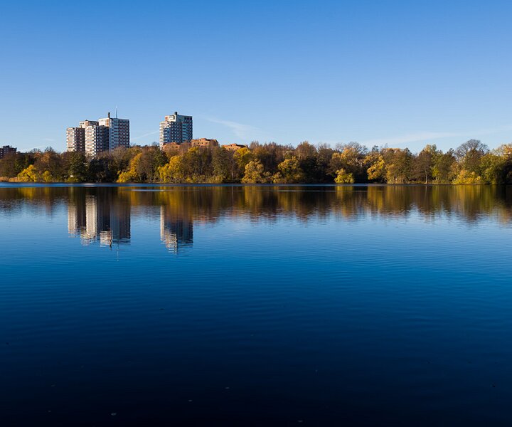 _DSC3709 View at lake Trekanten at Liljeholmen.