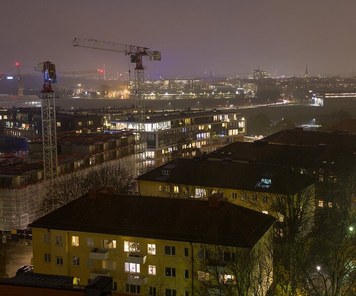 _DSC3741 Dark November evenings. View at Gärdet.