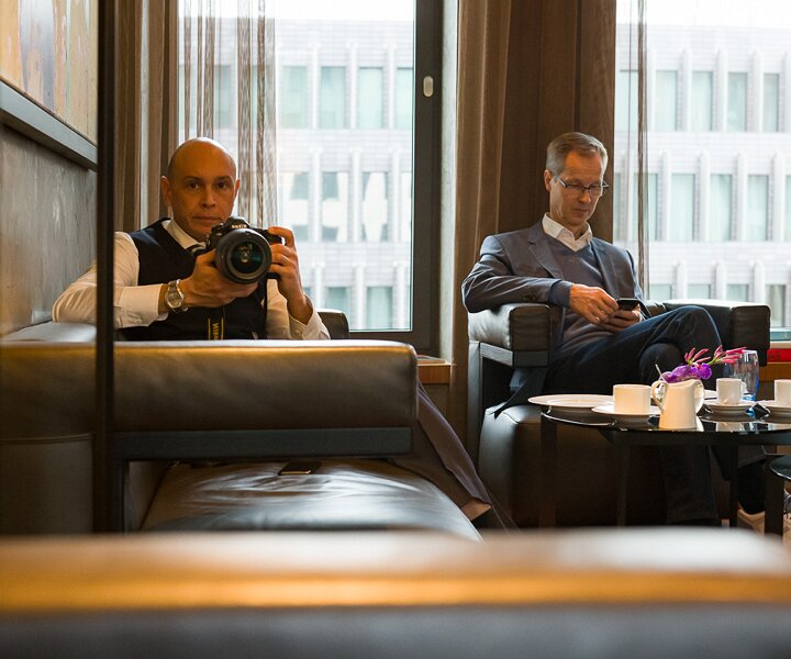 _DSC3884 Morning coffee in the Club Lounge.
