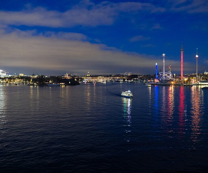 _DSC4046 View of Stockholm and Gröna Lund from Stadsgården before departure with the ship to Helsinki.