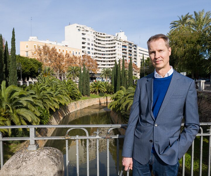 _DSC4255 Arto by the Torrent de Sa Riera in Palma.