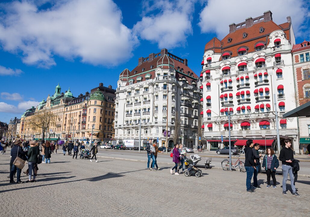 Stockholm in March