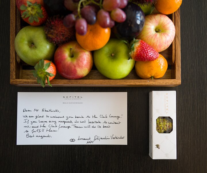 _DSC7271 So welcoming to arrive at the Sofitel Berlin Kurfürstendamm with a personal message.