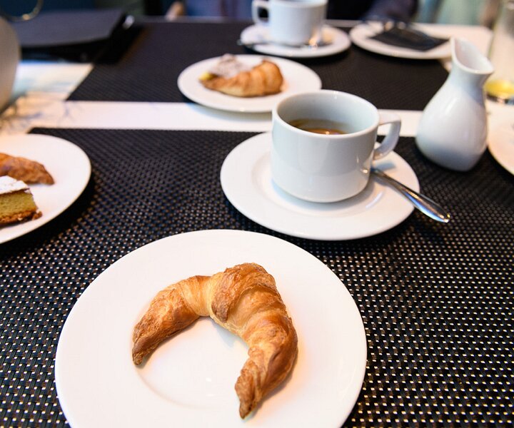 _DSC8215 Breakfast at the hotel in Barcelona.
