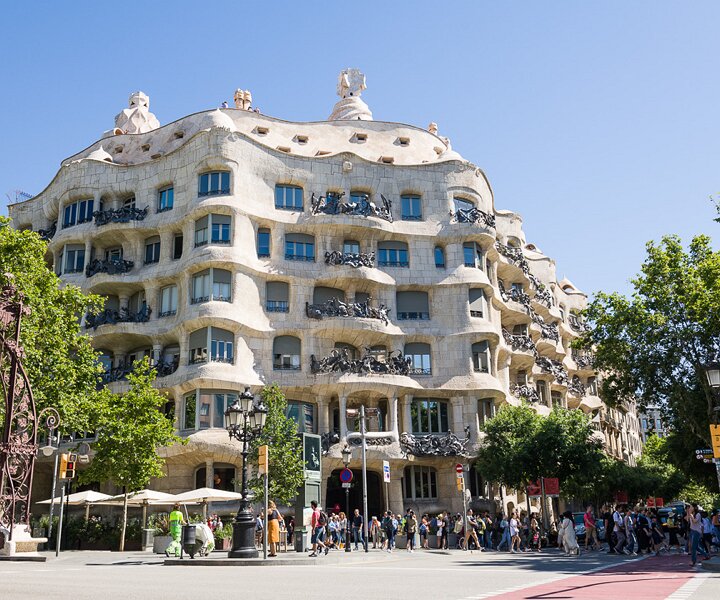 _DSC8223 Casa Milà (La Pedrera) in Barcelona.